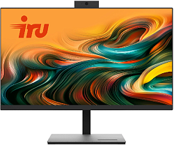 Моноблок IRU Tactio 23IH6PA 23.8" Full HD i3 12100 (3.3) 16Gb SSD256Gb UHDG 730 CR FreeDOS GbitEth WiFi BT Cam черный 1920x1080 (RUS)