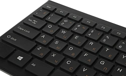 Клавиатура Acer OKR010 черный USB беспроводная slim Multimedia (ZL.KBDEE.003)