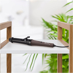 Щипцы Vitek VT-2521 70Вт коричневый макс.темп.:210С покрытие:титаново-турмалиновое