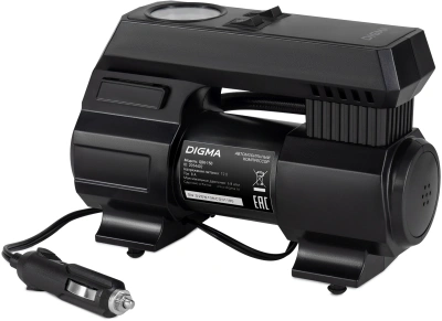 Автомобильный компрессор Digma QBK-150 шланг 0.6м