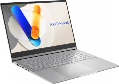 Ноутбук Asus VivoBook S15 OLED M5506NA-MA013 Ryzen 5 7535HS 16Gb SSD1Tb AMD Radeon 660M 15.6" OLED 3K (2880x1620) без ОС silver WiFi BT Cam (90NB14D3-M004S0)