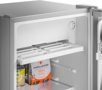 Холодильник Maunfeld MFF83SL 1-нокамерн. серебристый мат.