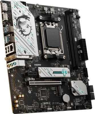 Материнская плата MSI B650M GAMING WIFI SocketAM5 AMD B650 2xDDR5 mATX AC`97 8ch(7.1) 2.5Gg RAID+VGA+HDMI+DP