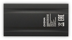 Накопитель SSD Digma USB3.2 Gen2x2 256GB DGSM8256G2MGG MEGA X 1.8" темно-серый