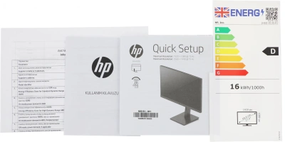 Монитор HP 27" P27h G5 черный IPS LED 16:9 HDMI M/M HAS 250cd 178гр/178гр 1920x1080 75Hz VGA DP FHD 5.75кг
