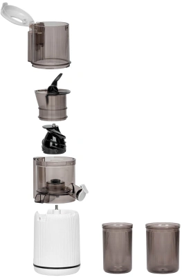 Соковыжималка шнековая Scarlett SC-JE50S63 400Вт рез.сок.:600мл. белый