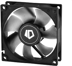 Вентилятор для корпуса ID-Cooling NO-8025-SD 80х80x25 черный 3-pin 21дБ Ret