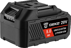 Батарея аккумуляторная Deko UNV5.0 EXTRA 20В 5Ач Li-Ion (063-4497)