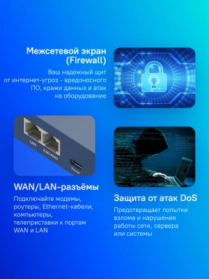 Маршрутизатор Cudy TR3000 AX3000 10/100/1000/2500BASE-T синий