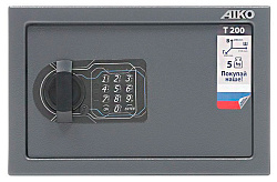 Сейф мебельный Aiko T 200 EL 200x310x200мм электронный (S10399211214)
