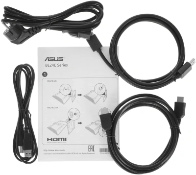 Монитор Asus 23.8" BE24EQSK черный IPS LED 16:9 HDMI M/M матовая HAS Piv 1000:1 300cd 178гр/178гр 1920x1080 VGA DP FHD USB 78кг