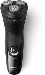 Бритва роторная Philips 3000X Series X3021/00 реж.эл.:3 питан.:аккум. черный
