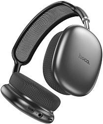 Наушники мониторные Hoco W55 TWS т.серый беспроводные bluetooth оголовье (32683)