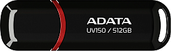 Флеш Диск A-Data 512GB AUV150 AUV150-512G-RBK USB3.0 черный