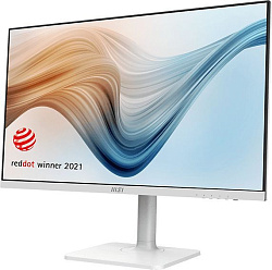 Монитор MSI 27" Modern MD272XPW белый IPS LED 1ms 16:9 HDMI M/M матовая HAS Piv 300cd 178гр/178гр 1920x1080 100Hz DP FHD USB 5.85кг