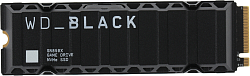 Накопитель SSD WD S PCIe 4.0 x4 2TB WDS200T2XHE Black SN850X M.2 2280
