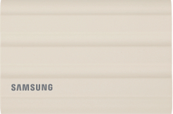 Накопитель SSD Samsung Original USB-C 1Tb MU-PE1T0K/WW Shield T7 1.8" бежевый