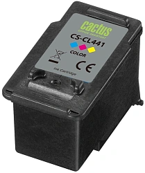 Картридж струйный Cactus CS-CL441 CL-441 многоцветный (18мл) для Canon PIXMA MG2140/ MG3140 с чипом