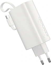 Мобильный аккумулятор Hoco J148 Handy 5000mAh 3A белый (46857)