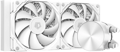Система водяного охлаждения ID-Cooling FX240 Pro Soc-AM5/AM4/1200/1700/1851 белый 4-pin 35.2dB Al+Cu 300W Ret (FX240 PRO WHITE)