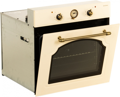 Духовой шкаф Электрический Darina 1U8 BDE 112 707 Bg бежевый/бронза
