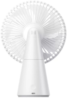 Вентилятор настольный Xiaomi Rechargeable Mini Fan 10Вт скоростей:4 белый