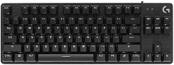 Клавиатура Logitech G412 TKL механическая черный USB for gamer LED (920-010449)