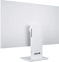 Моноблок Acer Aspire S27B-UGMTL-H 27" Full HD Core Ultra 7 155H (1.4) 16Gb SSD512Gb Arc graphics Eshell GbitEth WiFi BT 90W клавиатура мышь Cam белый 1920x1080