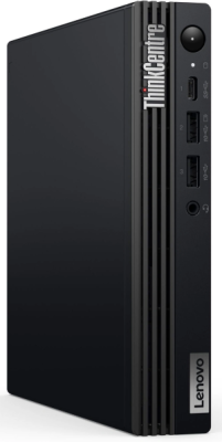 Неттоп Lenovo ThinkCentre Tiny M70q-5 slim i5 13400T (1.3) 16Gb SSD512Gb UHDG без ОС WiFi BT 90W kb мышь клавиатура черный (12TDS14100)