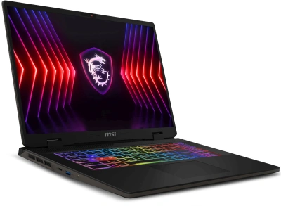 Ноутбук MSI Sword 16 HX B14VFKG-202US Core i7 14650HX 16Gb SSD1Tb NVIDIA GeForce RTX4060 8Gb 16" IPS FHD+ (1920x1200) Windows 11 Home Multi Language grey space WiFi BT Cam (9S7-15P214-202)