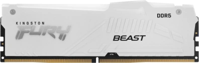 Память DDR5 2x32GB 5200MHz Kingston KF552C40BWAK2-64 Fury Beast RGB RTL Gaming PC5-41600 CL40 DIMM 288-pin 1.25В single rank с радиатором Ret