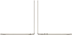 Ноутбук Apple MacBook Air A3240 M4 10 core 16Gb SSD256Gb/8 core GPU 13.6" Liquid Retina (2560x1664) macOS star WiFi BT Cam (MW0Y3HN/A)