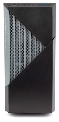 Корпус Hiper CC BG черный без БП ATX 2x120mm 2x140mm 2xUSB3.0 audio bott PSU