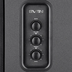 Колонки Sven АС SPS-830 2.0 черный 60Вт BT
