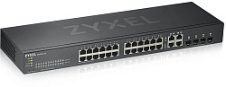Коммутатор Zyxel GS1920-24V2-EU0101F (L2) 24x1Гбит/с 4xКомбо(1000BASE-T/SFP) управляемый