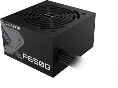 Блок питания Gigabyte ATX 650W GP-P650G 80+ gold (20+4pin) APFC 120mm fan 6xSATA RTL