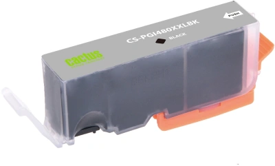 Картридж струйный Cactus CS-PGI480XXLBK PGI-480XLBK черный пигментный (24.4мл) для Canon Pixma TR7540/TR8540/TS6140/TS8140