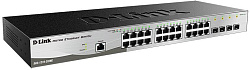 Коммутатор D-Link DGS-1210-28/ME/B 24x1Гбит/с 4SFP управляемый
