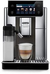 Кофемашина Delonghi ECAM630.55.SM 1450Вт черный/серебристый