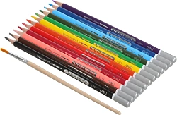 Карандаши цв. Deli EC00700 Color Emotion акварель. липа 12цв. коробка/европод.
