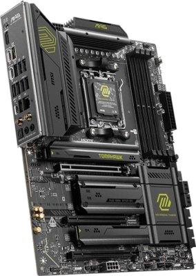 Материнская плата MSI MAG X870E TOMAHAWK WIFI SocketAM5 AMD X870E 4xDDR5 ATX AC`97 8ch(7.1) 5Gigabit RAID+HDMI