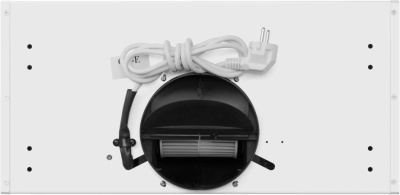 Вытяжка встраиваемая Maunfeld Crosby Hardy 1000Push белый управление: кнопочное (1 мотор)