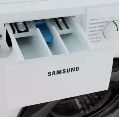 Стиральная машина Samsung WW80T3040BW/LP класс: A загр.фронтальная макс.:8кг белый инвертер