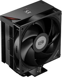 Устройство охлаждения(кулер) PcCooler RT500 Digital Soc-AM5/AM4/1200/1700/1851 черный 4-pin 34.9dB Al+Cu LCD 240W Ret (RT500-BKNWYL-GL)