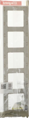 Рамка Legrand Valena Life 754045 накладная 5x горизонтальный монтаж поликарбонат слоновая кость