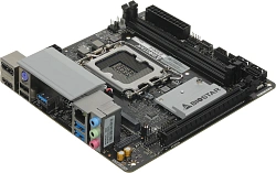 Материнская плата Biostar B760NH-E Soc-1700 Intel B760 2xDDR5 mini-ITX AC`97 8ch(7.1) 2.5Gg RAID+HDMI+DP
