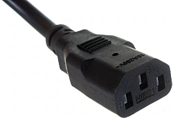 Шнур питания ITK PC-C13D-3M C13-Schuko проводник.:3x1.5мм2 3м 230В 10А (упак.:1шт) черный
