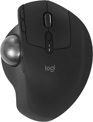 Трекбол Logitech Trackball MX Ergo S графитовый оптическая 2048dpi silent беспров. BT/Radio USB 8but (910-007263)