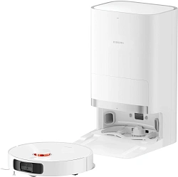 Пылесос-робот Xiaomi Robot Vacuum X20+ EU 75Вт белый