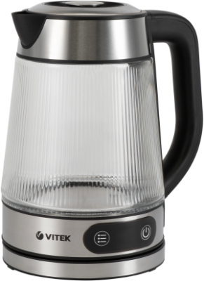 Чайник электрический Vitek VT-8825 1.8л. 2200Вт прозрачный корпус: стекло